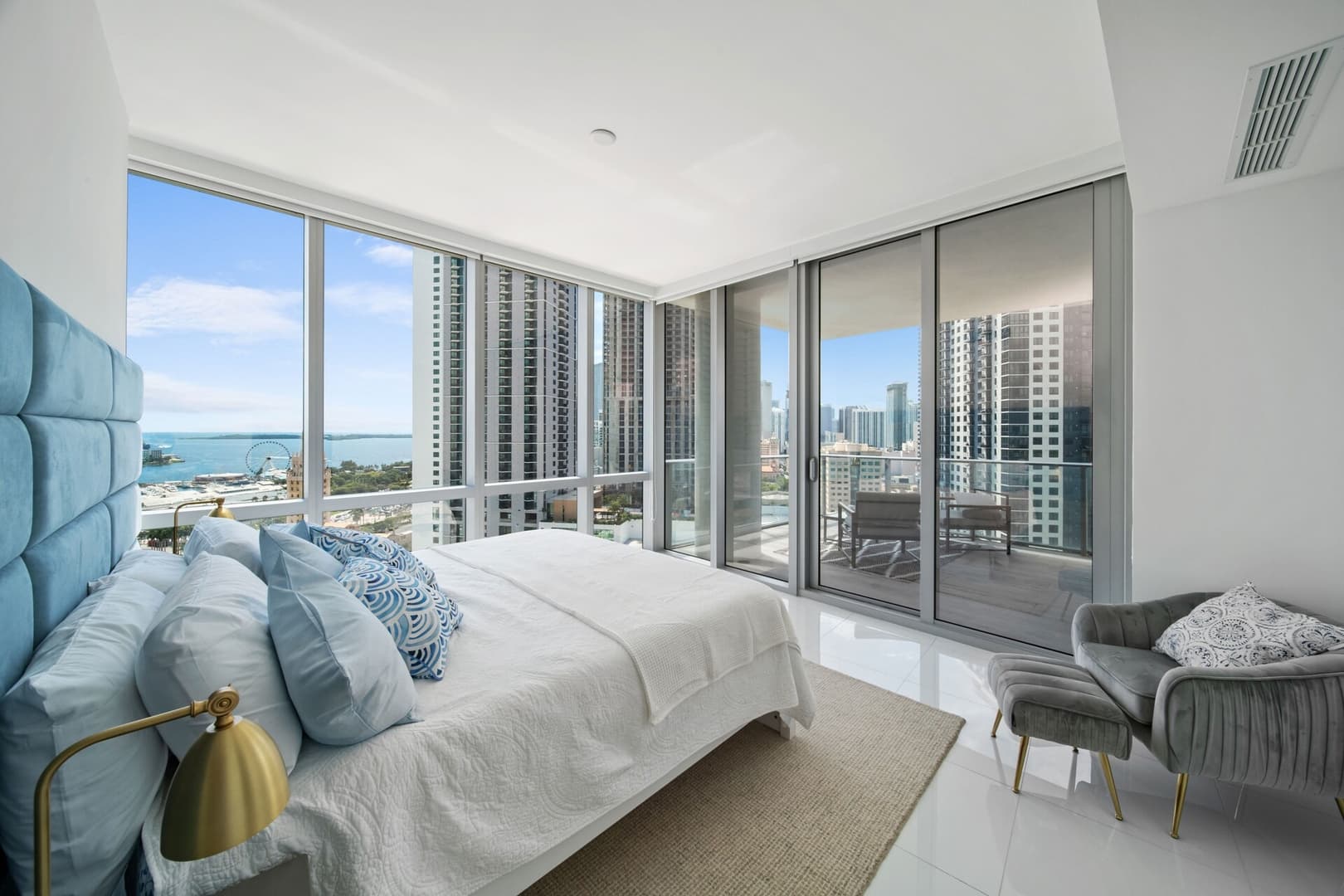 Bayside · 3-Bedroom Suite + Den at Paramount Miami